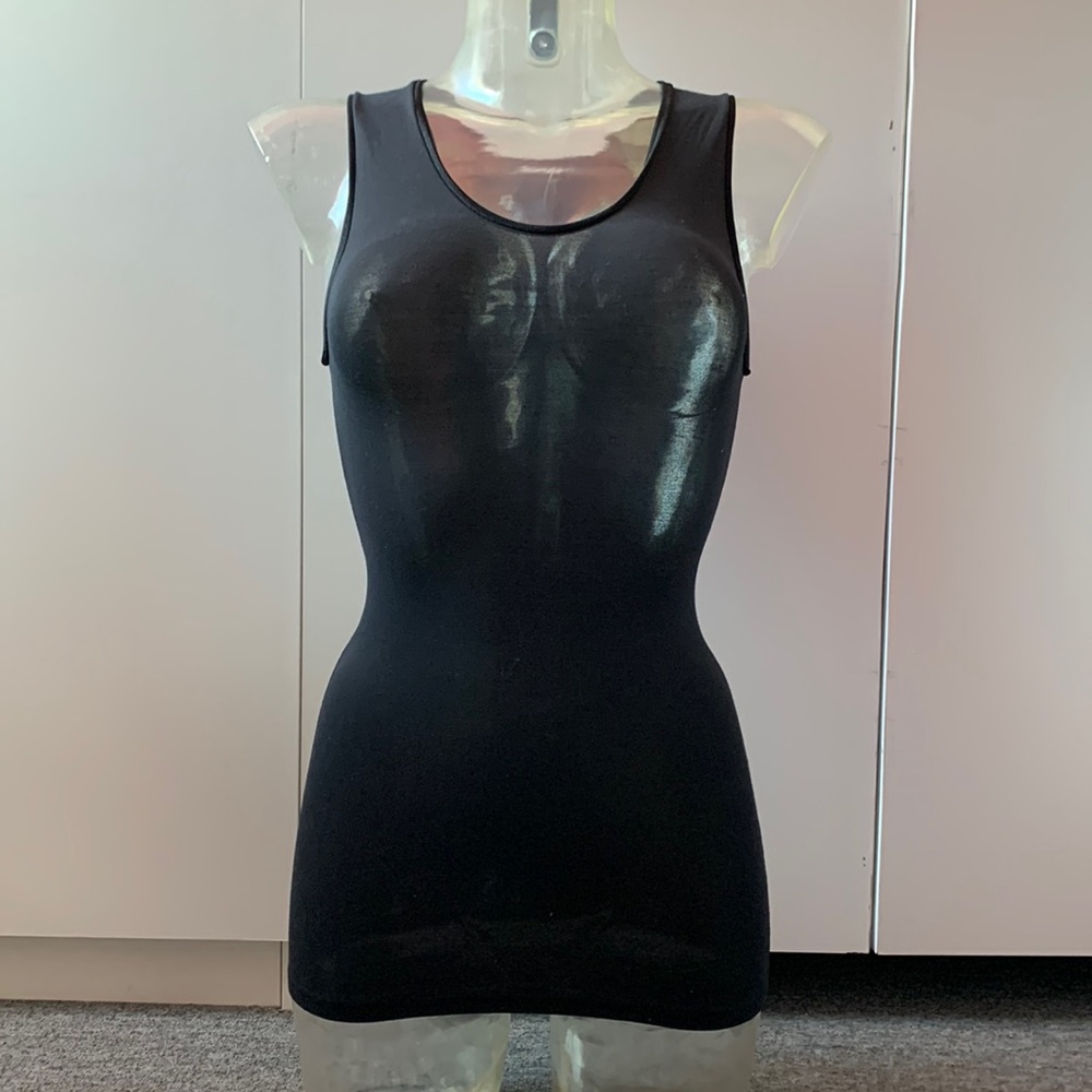 Ballet Warmup Body Shell Tank Top. Semi-Sheer Pullover NWOT